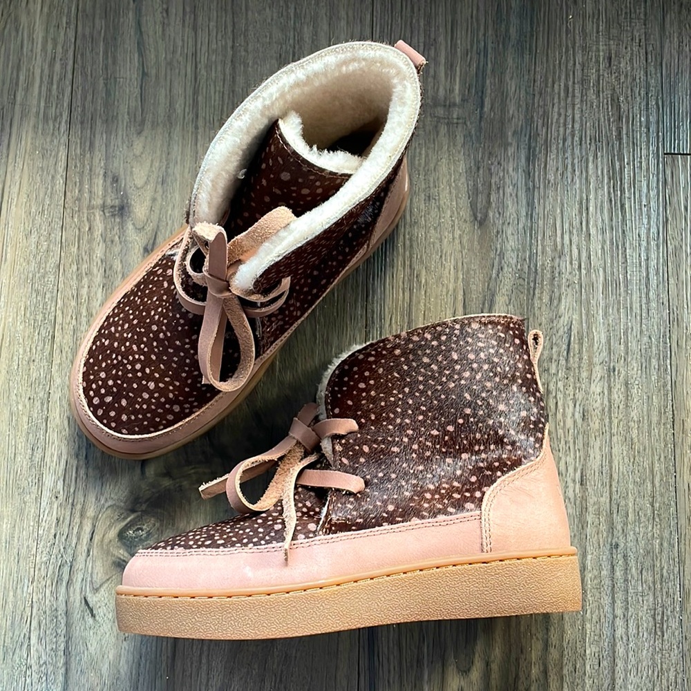 Donsje Archie Booties Calf Hair Sheepskin